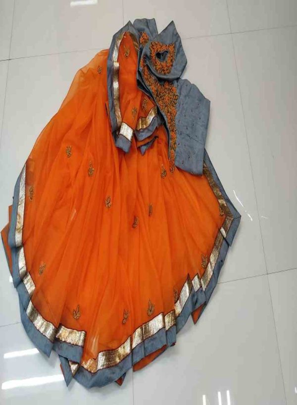 Classic Organza Saree With & Silk Blouse